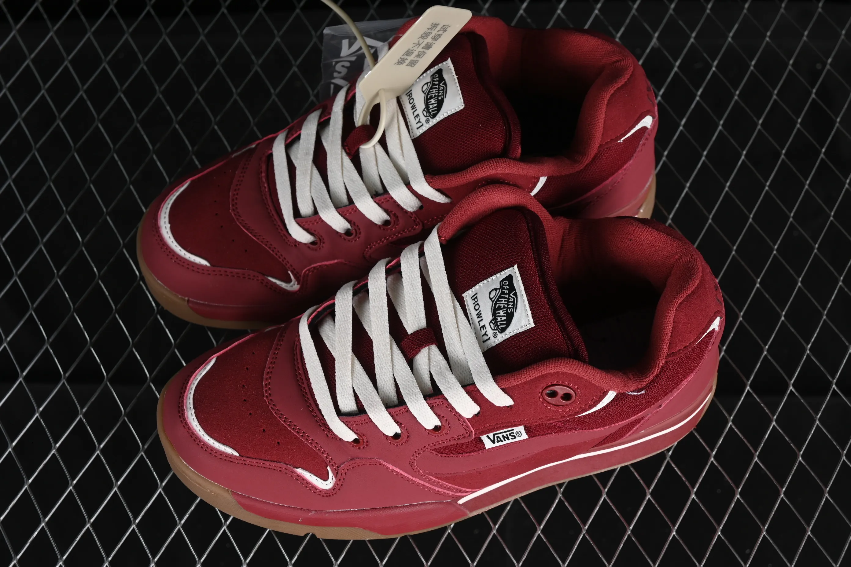 All categories Vans Vans series Vans Mid Vans China Vans Rowley XLT series Vans official shock-absorbing and wear-resistant retro skateboard shoes VN000E217YO
